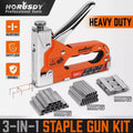 HORUSDY Heavy Duty Staple Gun Tacker with Free Staples by HORUSDY