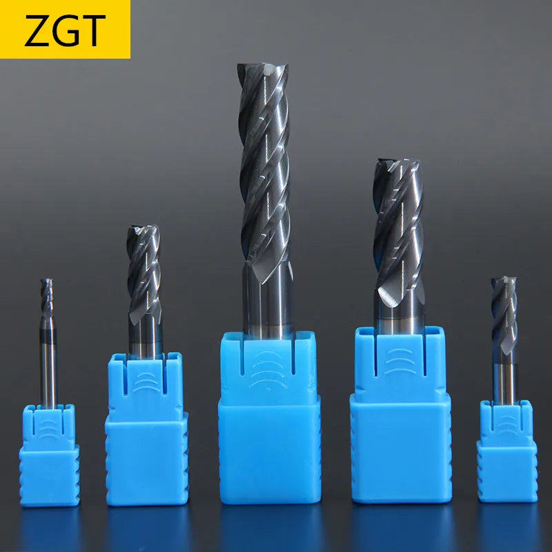 ZGT Ball Nose Tungsten Carbide Cutter Milling Tool HRC50 by ZGT