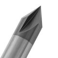 ZGT Endmills 60 90 120 Degree Coated 3 Flute Chamfering Milling Cutter Metal Car