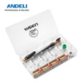 ANDELI 22PCS Welding Accessories Stubby Gas Lens For TIG Welding torch WP-17/18/