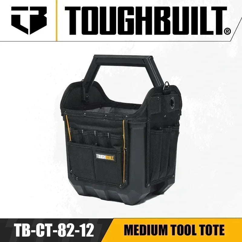 TOUGHBUILT TB-CT-82-12/TB-CT-82-16 Medium/Large Tool Tote Oxford Cloth Waterproo