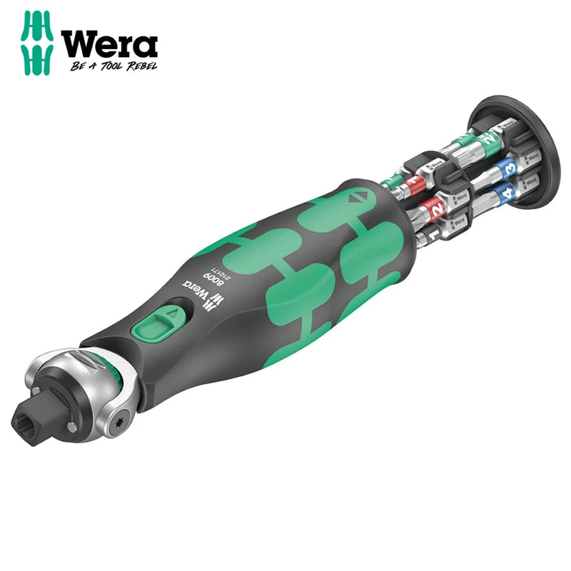 Wera 8009 Zyklop Pocket Set 1 Ratchet Screwdriver Set by Wera