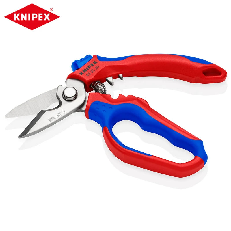 KNIPEX Angled Electricians' Shears 6-1/4" Cable Scissor by KNIPEX