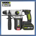 WORX 20V Cordless Rotary Hammer Drill for Concrete/Bric by WORX