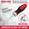 SEDY 1/4" Drive Magnetic Ratcheting Screwdriver by SEDY