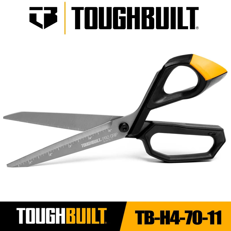TOUGHBUILT TB-H4-70-11 Shears Construction Industrial Strength Scissors 11" Thin
