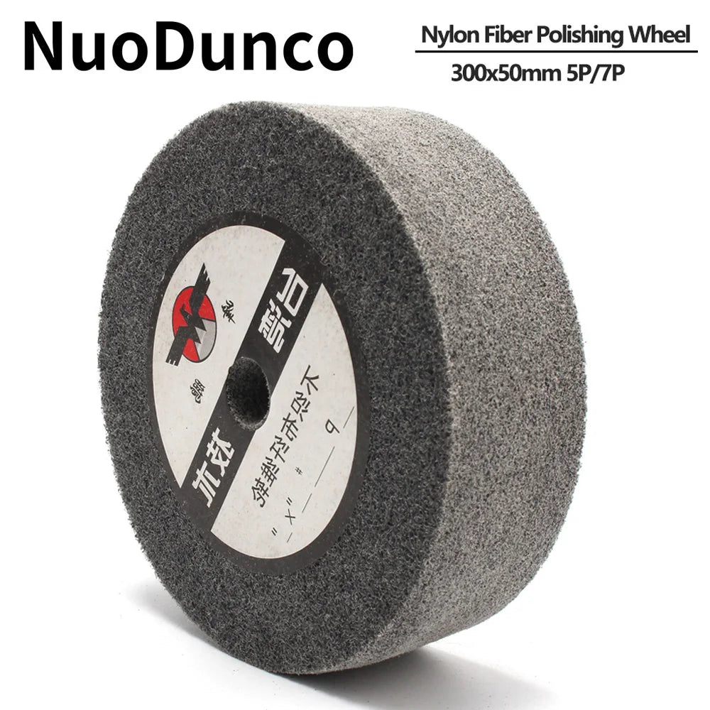 200*50mm Nylon Fiber Polishing Wheel 5P/7P by Unbranded