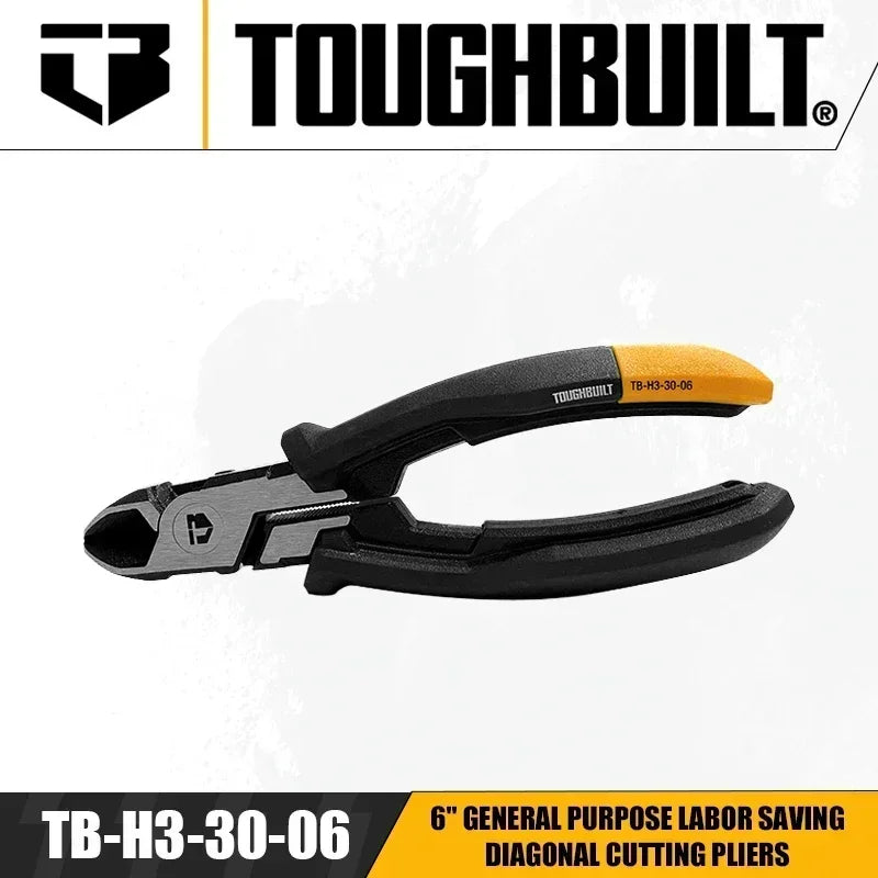 TOUGHBUILT Universal Labor-Saving Oblique Cut Pliers 6" by TOUGHBUILT