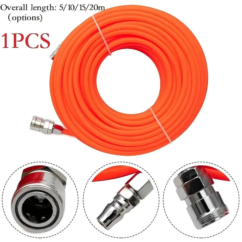 Pneumatic Straight Pipe Air Compressor Pump Hose With Quick Connector Ferramenta