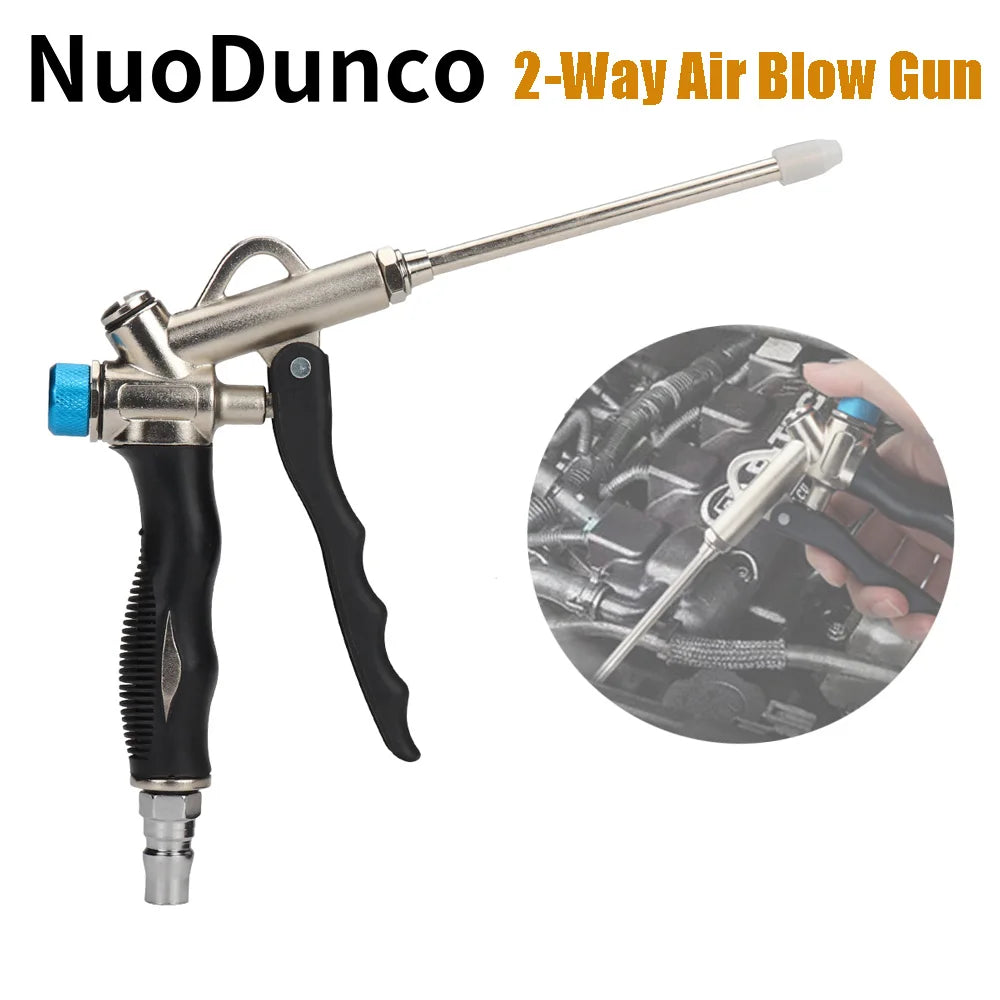 NunDunco 2-Way Air Blow Gun High-Pressure Dust Blower by NunDunco