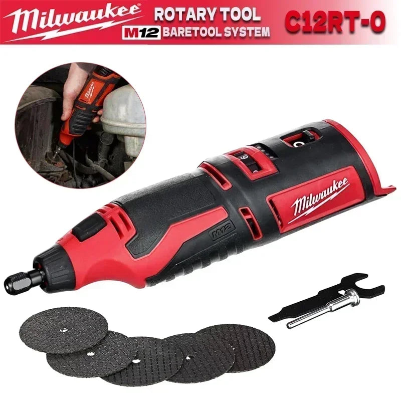 MILWAUKEE M12 Cordless Compact Rotary Tool by MILWAUKEE