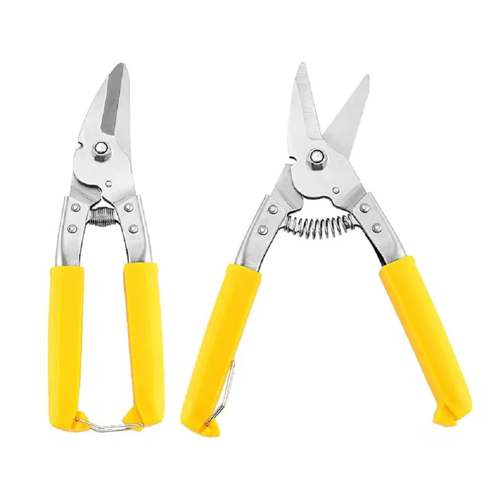 2 PCS stainless steel iron scissors,PVC trunking scissors, pruning gardening, bo