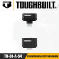 TOUGHBUILT STACKTECH Plastic Tool Holder Stacking Toolbox by TOUGHBUILT