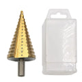 Hexagonal Shank Straight Groove Step Drill Bit Set by Unbranded
