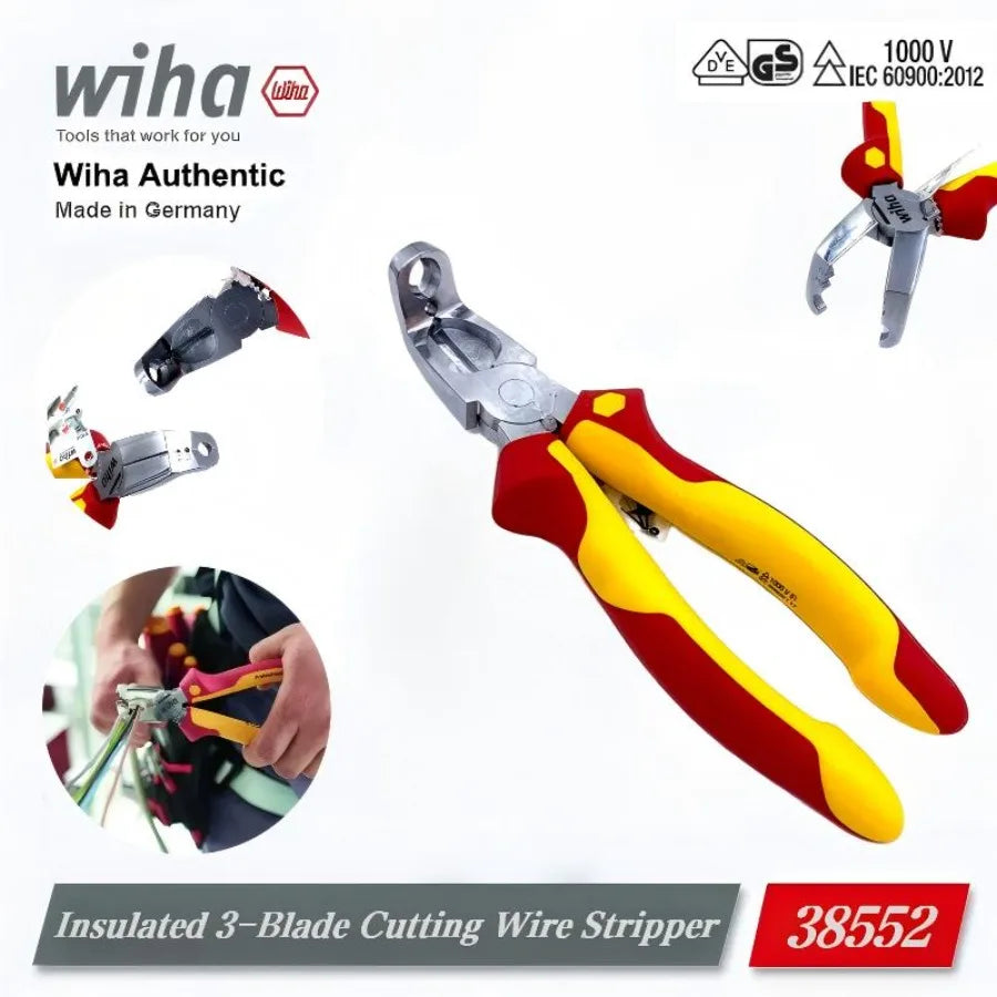 Wiha 6-Piece Insulated Electrician Tool Set by Wiha