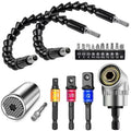 Universal Socket Wrench Tool Set with Impact Grade Driver