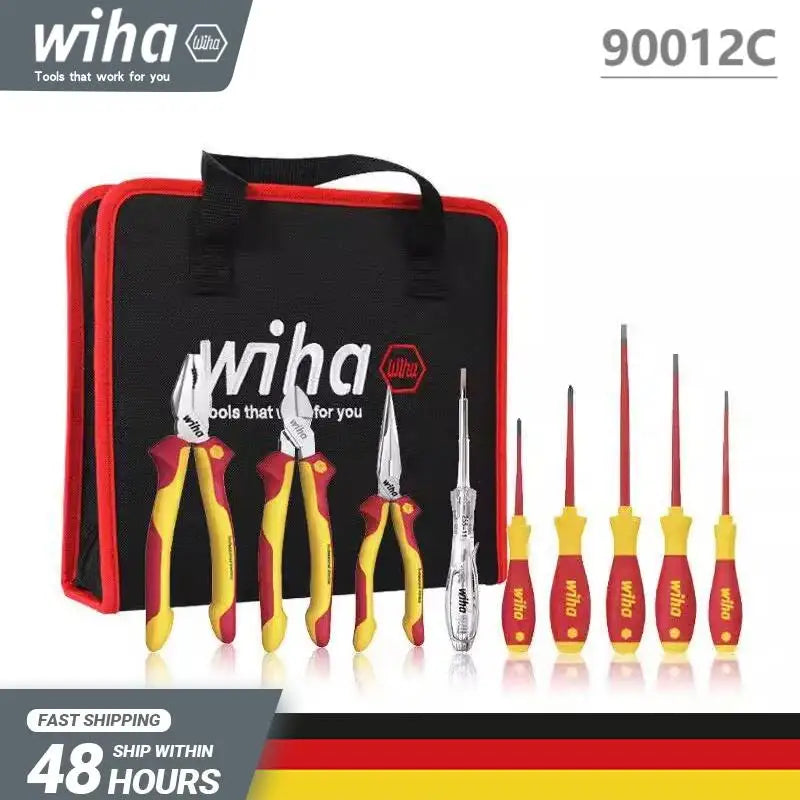 Wiha Electrician Insulated Pliers Tool Set by Wiha