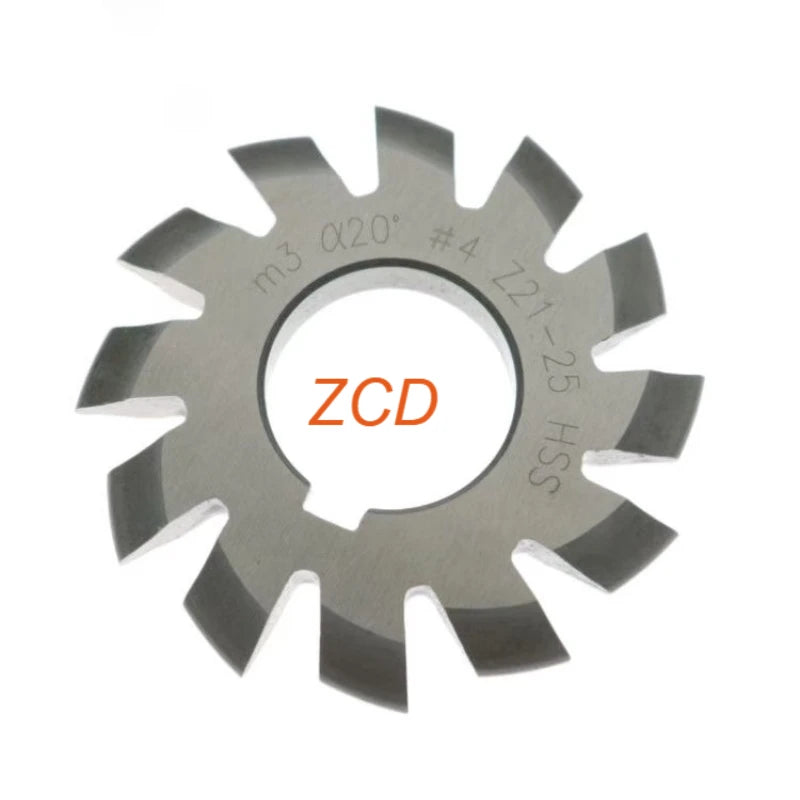 ZCD 1PCS Gear Milling Cutter inch HSS Gear Cutting Tools Pressure