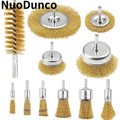 11PCS Wire Cup Brush Kit for Metal Polishing