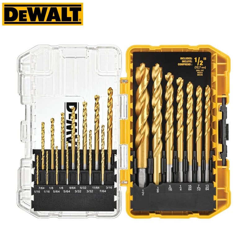 DeWalt 21pc Titanium Twist Drill Bit Set by DeWalt