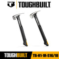 TOUGHBUILT TB-H1-1R-S16/TB-H1-1R-S18 16 OZ. 18 OZ. Steel Rip Hammer Smooth Face 