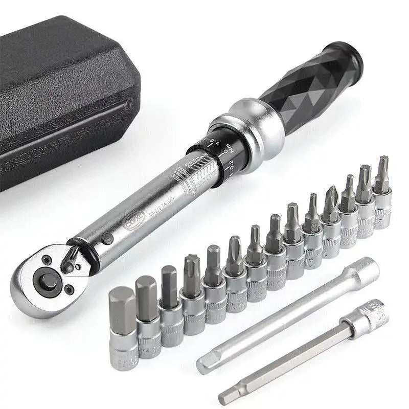 Bike Hand Ratchet Torque Wrench Kit 1-25 NM by Bike Hand