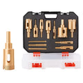 Diamond Coated Hollow Drill Bit Kit - 12Pcs by Generic