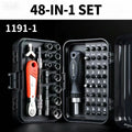 Portable 16-Piece Magnetic Set - Socket & Screwdriver Bit Kit