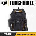 TOUGHBUILT Universal Electrician's Kit Tool Belt Pouches by TOUGHBUILT