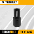 TOUGHBUILT Stackable Toolbox with Built-in Cup Holder by TOUGHBUILT