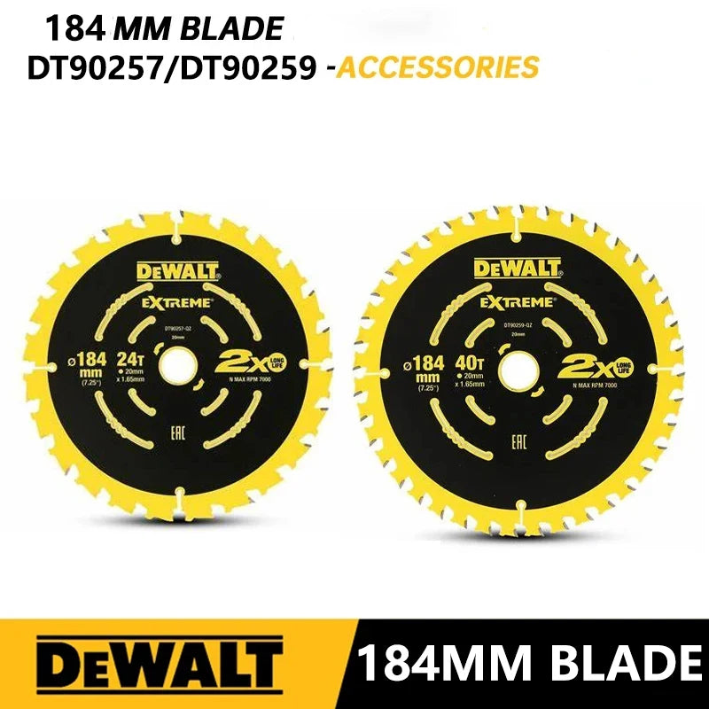DEWALT 184MM Circular Saw Blade 40T/24T by DEWALT