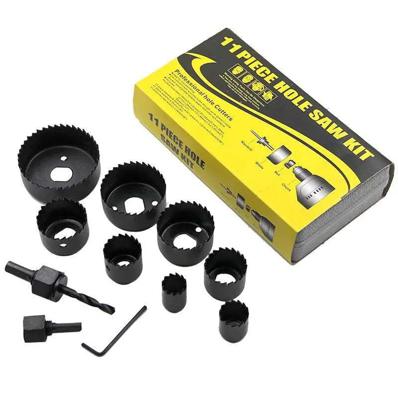 Black Hole Saw Woodworking Tool Set by Unbranded