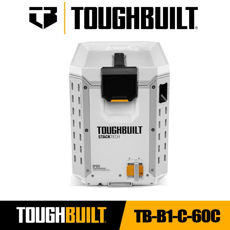 TOUGHBUILT STACKTECH Plastic Tool Holder Stacking Toolbox by TOUGHBUILT