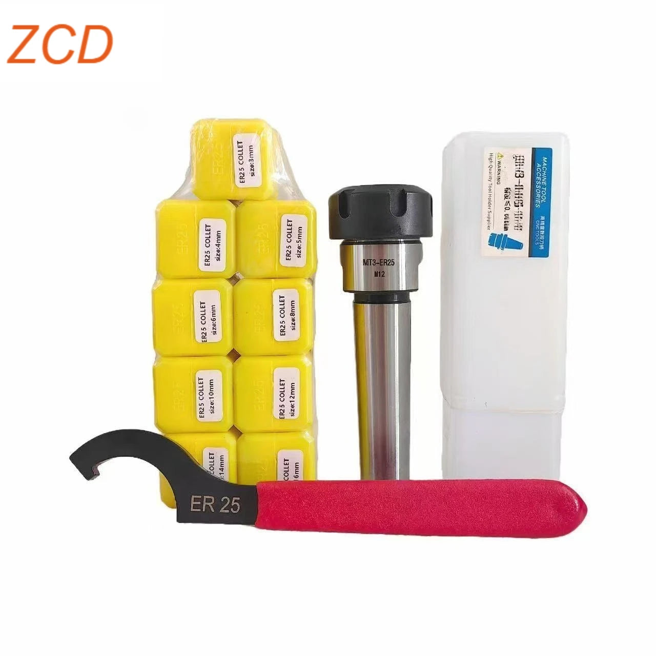 ZCD MTB ER25 ER32 Set ER20 ER25 ER32 ER40 ER Collect Chuck Spring