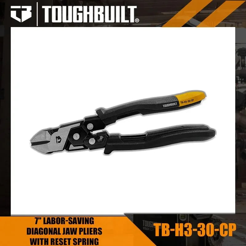 TOUGHBULILT TB-H3-30-CP Labor-Saving Steel Wire Pliers by TOUGHBULILT