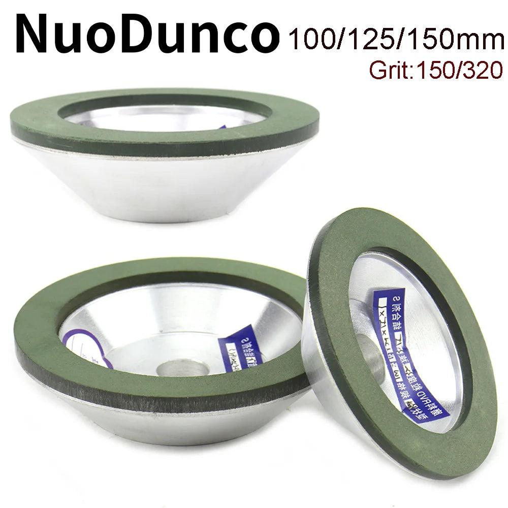 NuoDunco 100/125/150mm Diamond Grinding Wheel Cup Resin Polishing