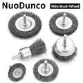 6Pcs/Set Wire Brush Wheel Cup Brush Set by Unbranded