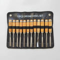 Wood Carving Hand Chisel Set - Professional Tools by Wood