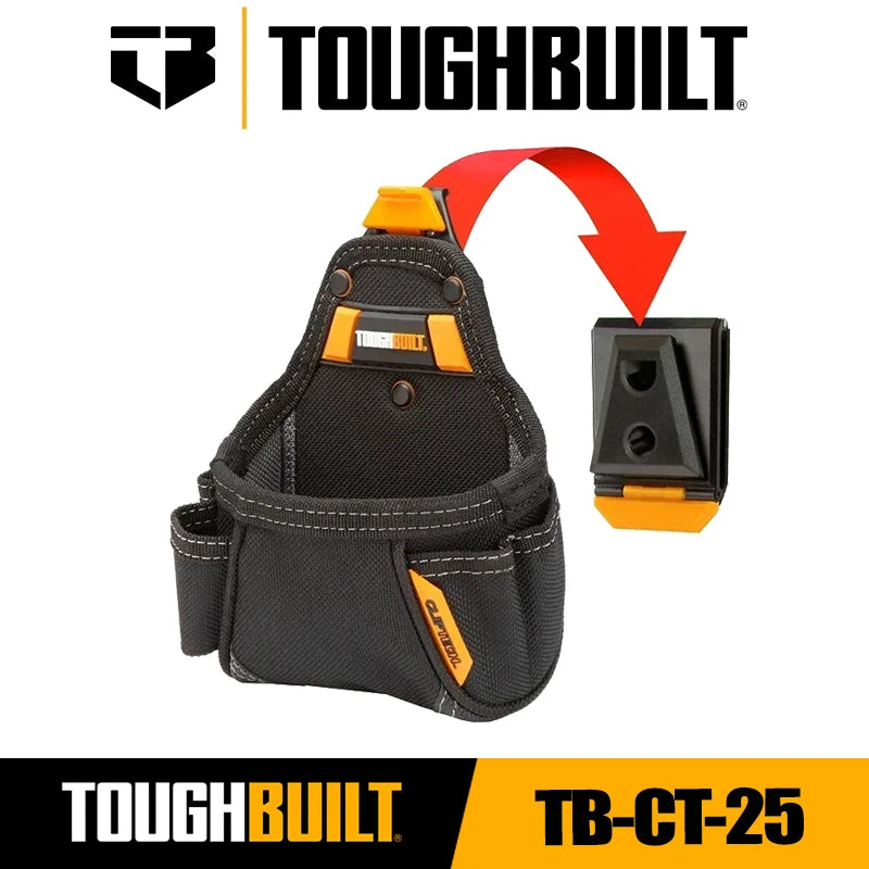 TOUGHBUILT Mega Supply Pouch Multi-functional Tool Belt Pouch by TOUGHBUILT