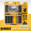 DEWALT 40pc Impact Screwdriver Bit Set with Tough Case by DEWALT