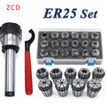 ZCD ER25 Spring Clamps 7 9 15 16PCS MTA MTB MT5 MT4 MT3 MT2 ER25