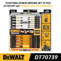 DEWALT DT70739T-QZ FLEXTORQ Screwdriver Bit Set 31 Pcs Cordless Driver Impact Dr
