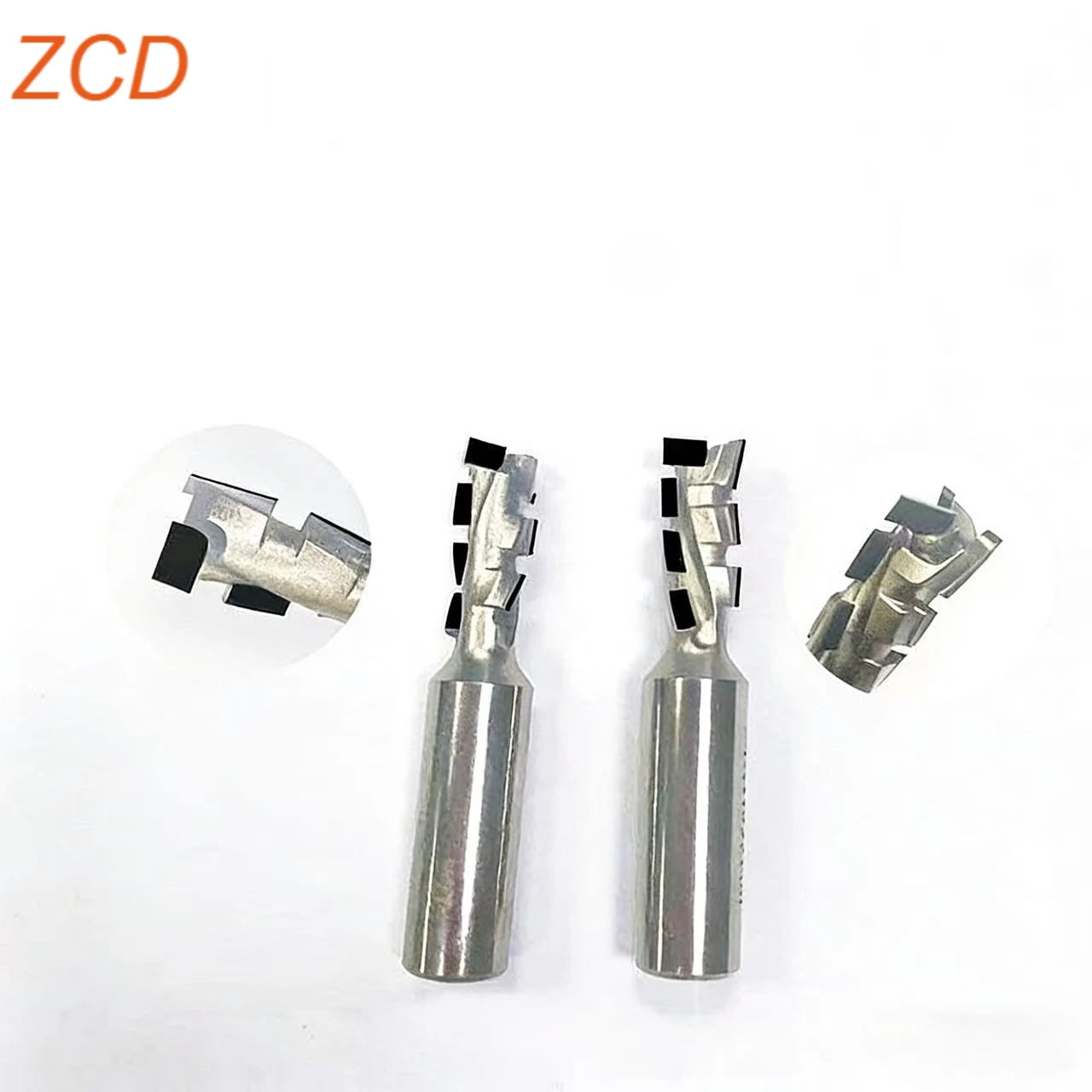 ZCD Diamond Spiral Milling Cutter PCD Corn End Mill Engraving Slotting
