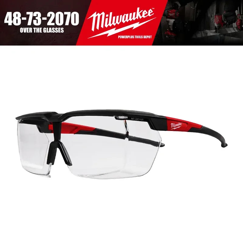 Milwaukee OTG Goggles Anti-Fog Impact Protection by Milwaukee