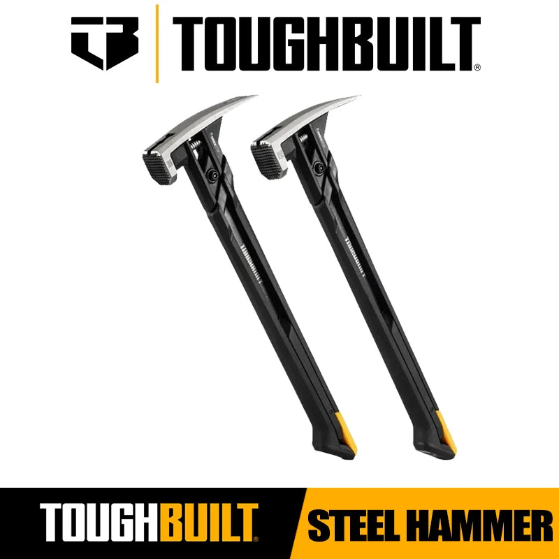 ToughBuilt ShockStop Steel Rip Hammer Milled Face 20/24 OZ by ToughBuilt