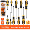 HORUSDY 11-Piece Magnetic Screwdriver Set Phillips/Flat Head by HORUSDY
