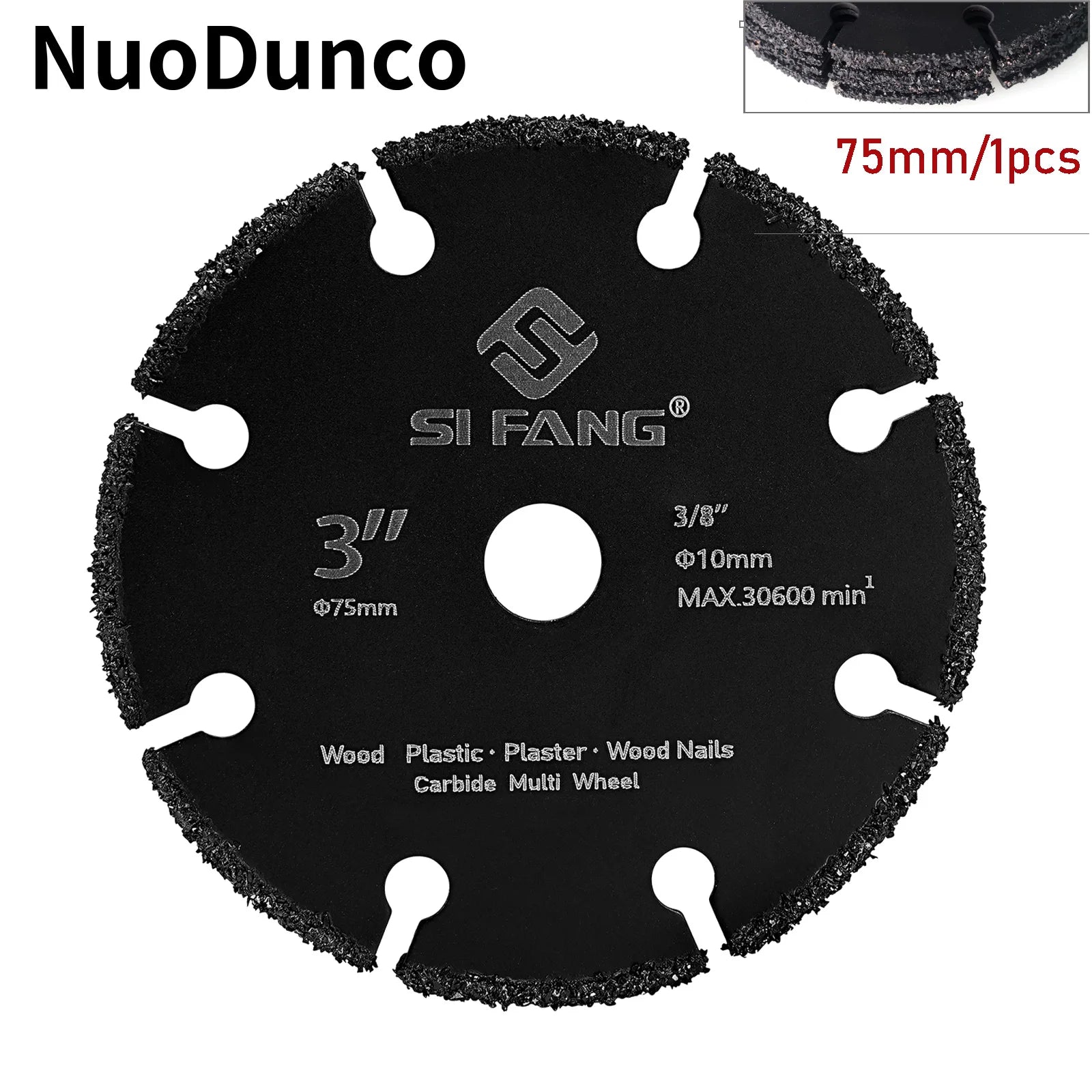 NuoDunco 75mm Carbide Saw Blade Mini Cutting Disc by NuoDunco