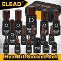 ELEAD 13PC XZN Triple Square Spline Bit Impact Socket Set by ELEAD