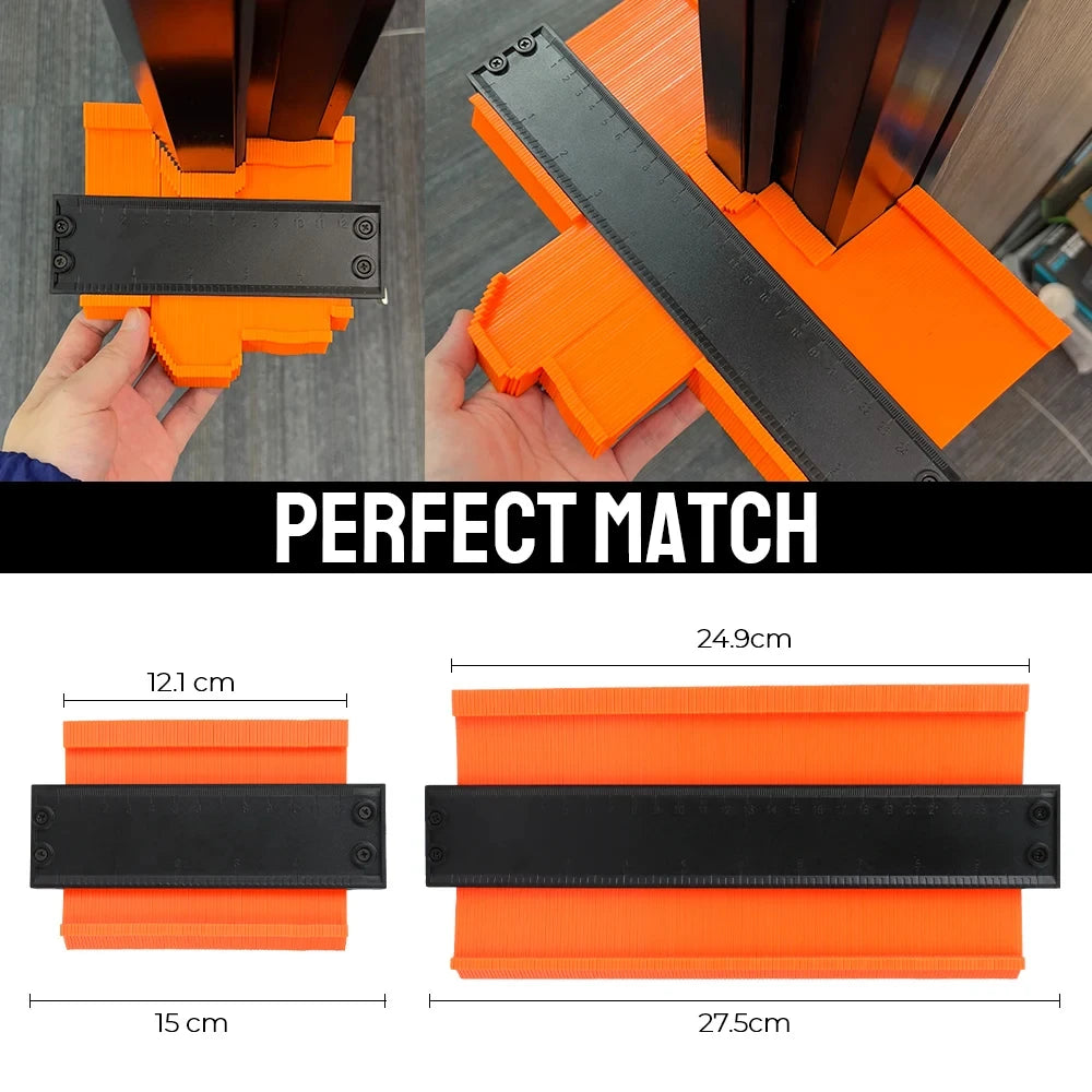 Contour Gauge Shaping Tool for Wood Measurement by Unbranded