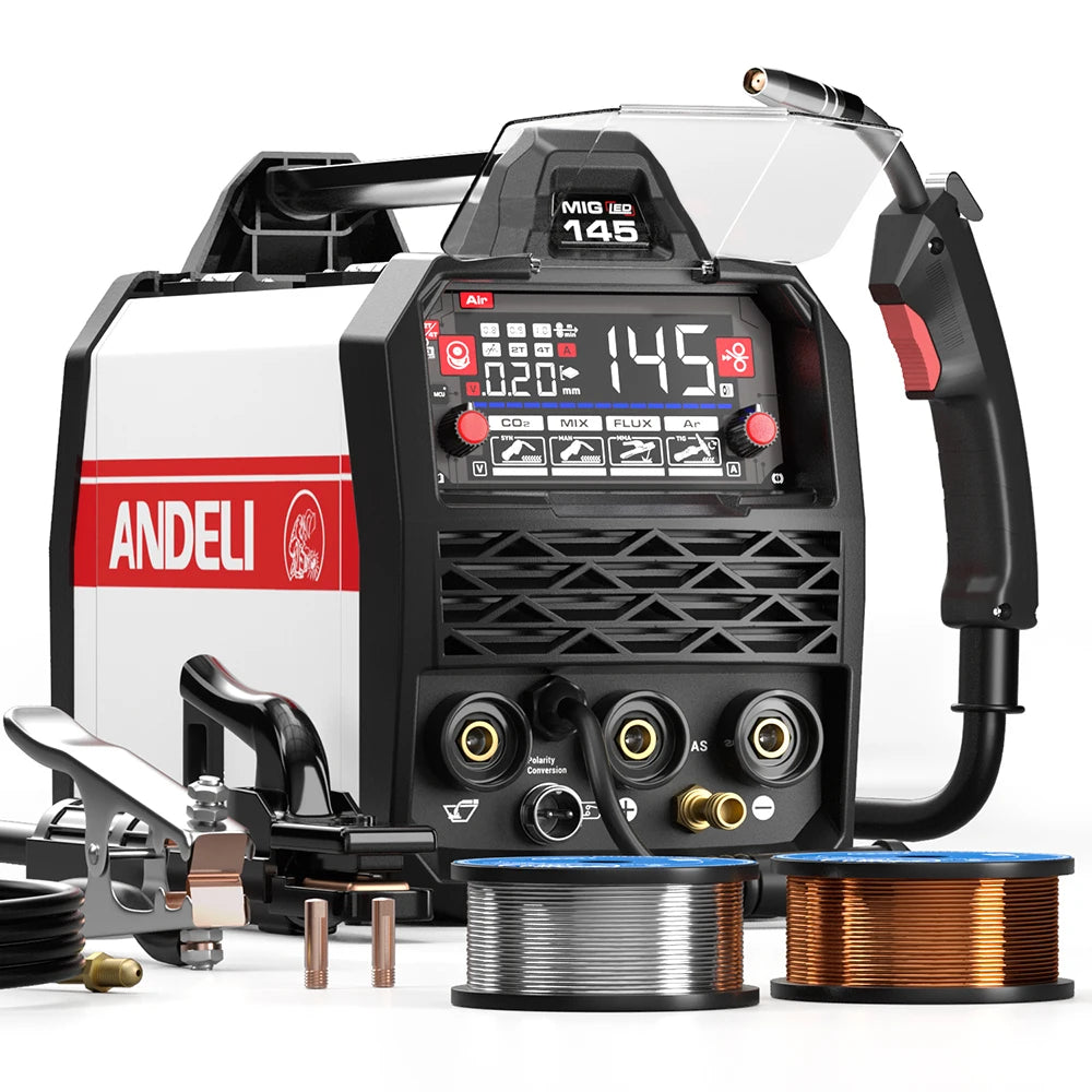 ANDELI 145A Semi-automatic MIG Welding Machine by ANDELI
